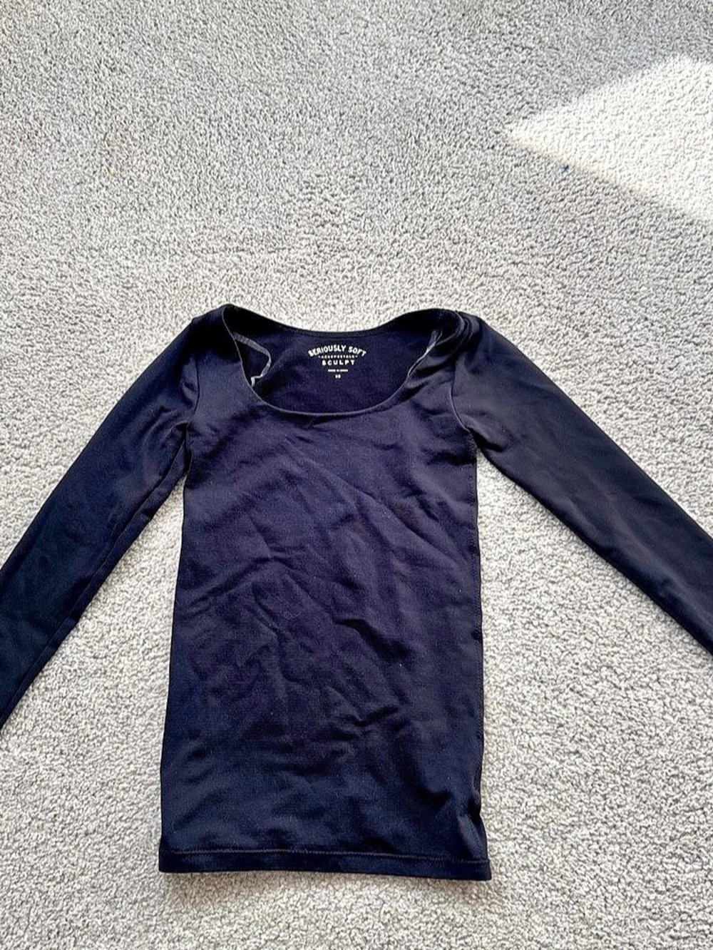 Aeropostale Black Long Sleeve Top Like New